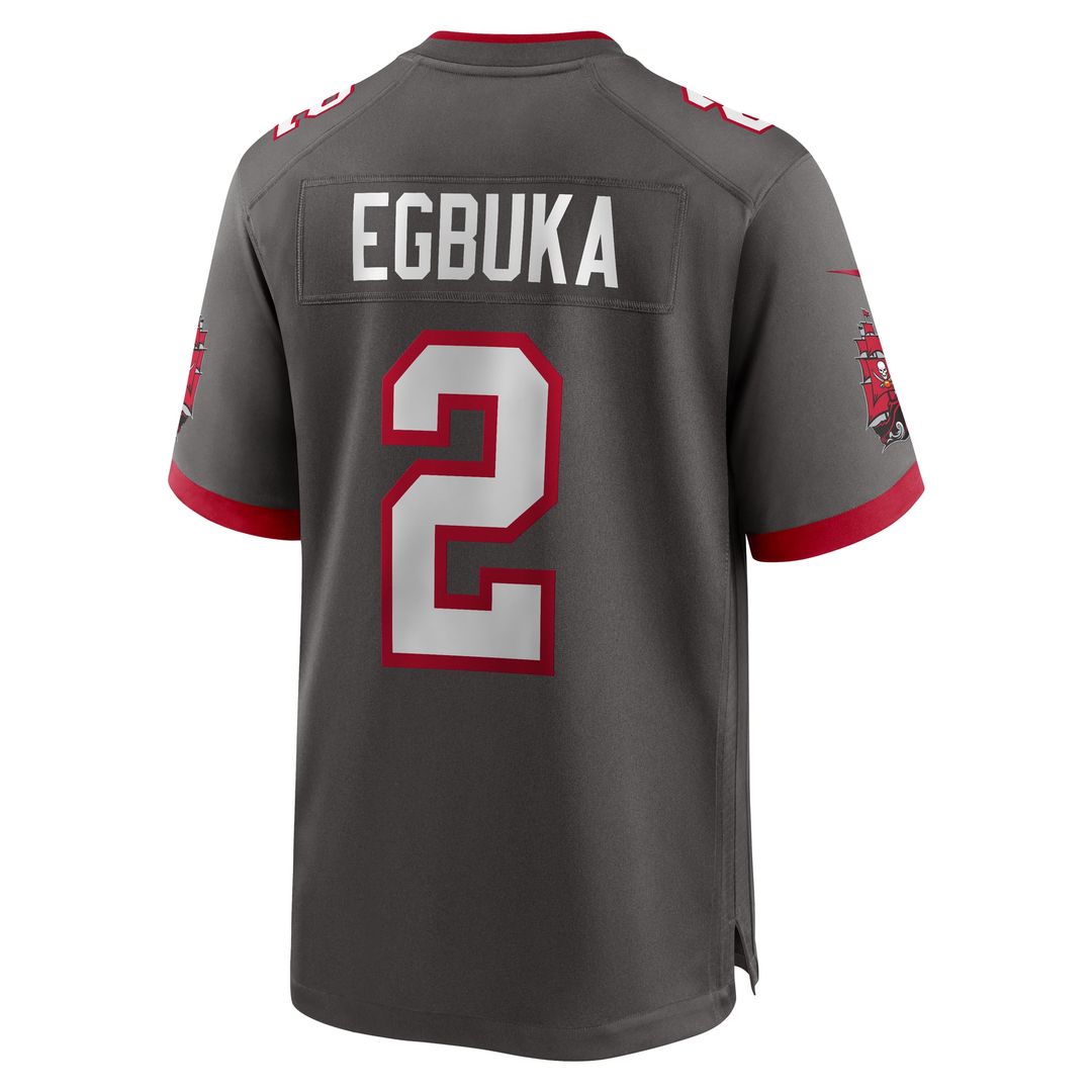 Emeka Egbuka Tampa Bay Buccaneers Game Jersey - White