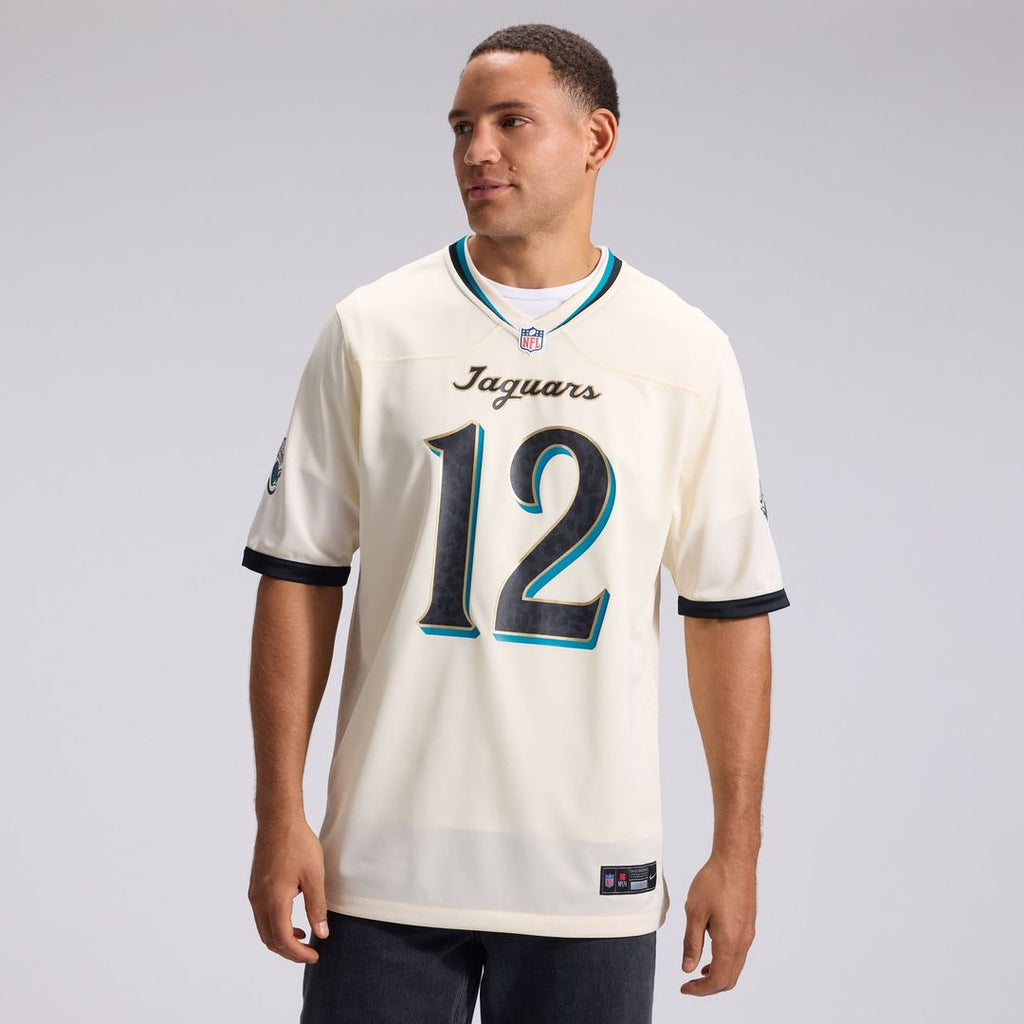 Travis Hunter Jacksonville Jaguars 2026 Rivalries Collection Game Jersey - Natural