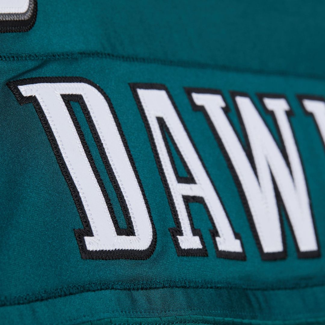 Brian Dawkins Philadelphia Eagles 2007 Authentic Throwback Jersey - Green