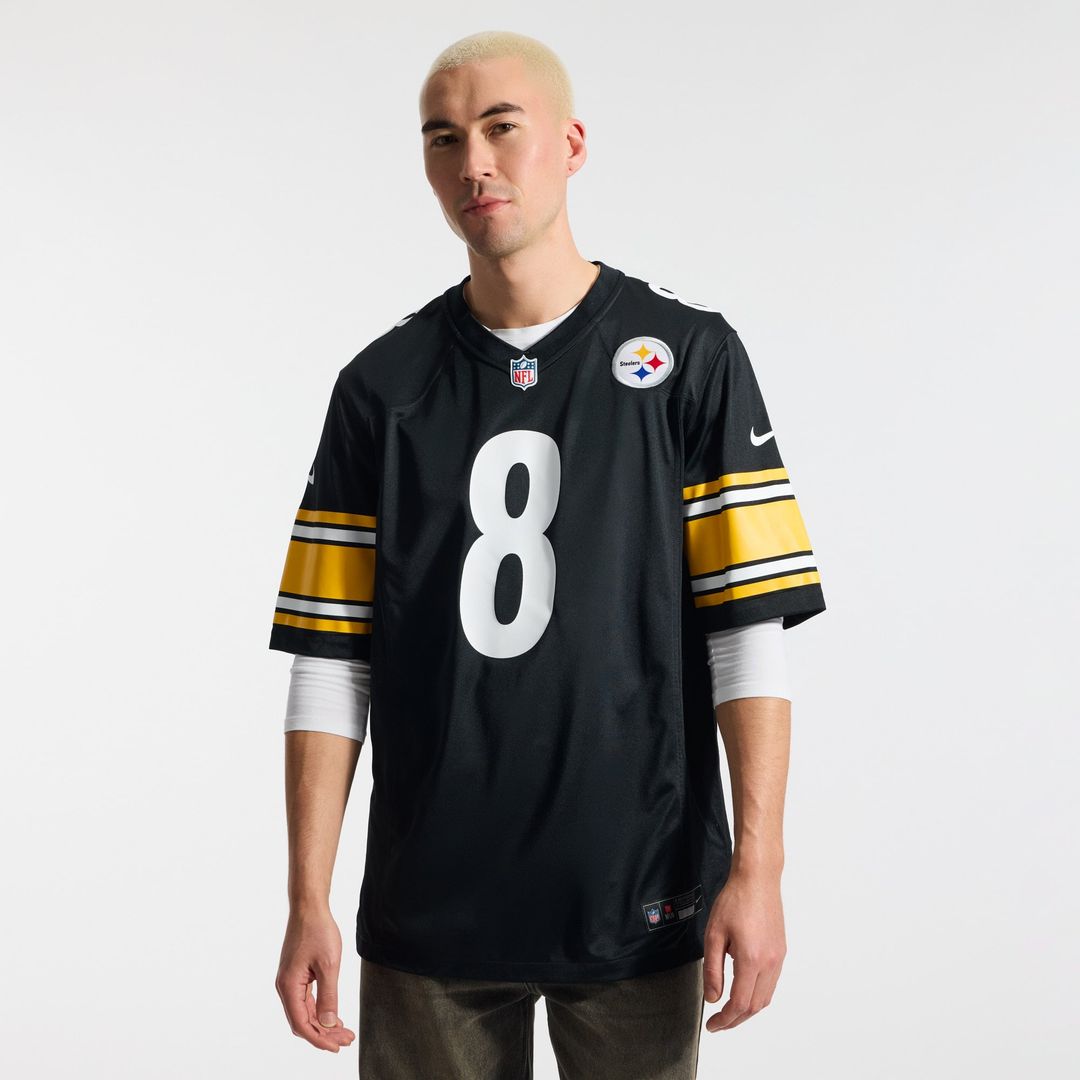 Aaron Rodgers Pittsburgh Steelers Game Jersey - White