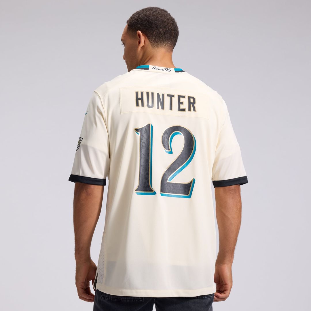 Travis Hunter Jacksonville Jaguars 2026 Rivalries Collection Game Jersey - Natural