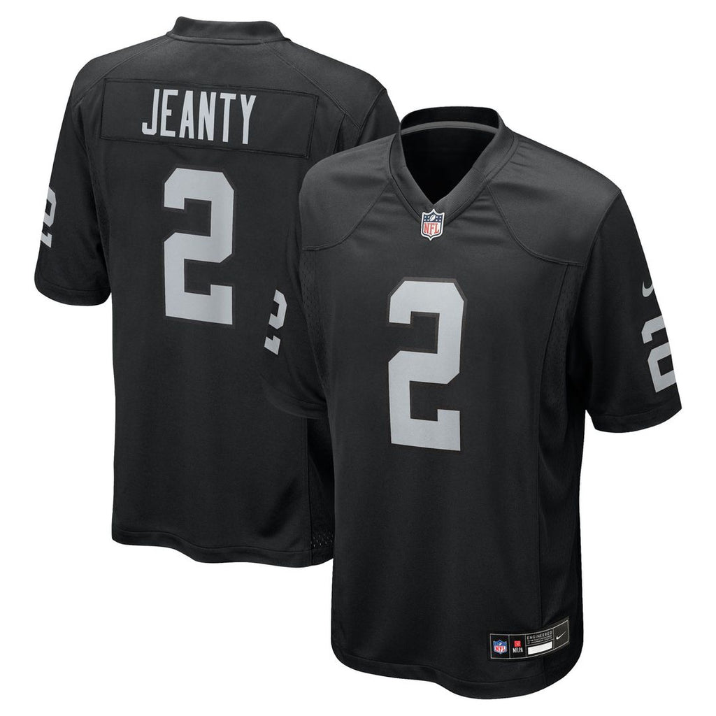 Ashton Jeanty Las Vegas Raiders Game Jersey - Black