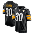 Jaylen Warren Pittsburgh Steelers Game Jersey - Black