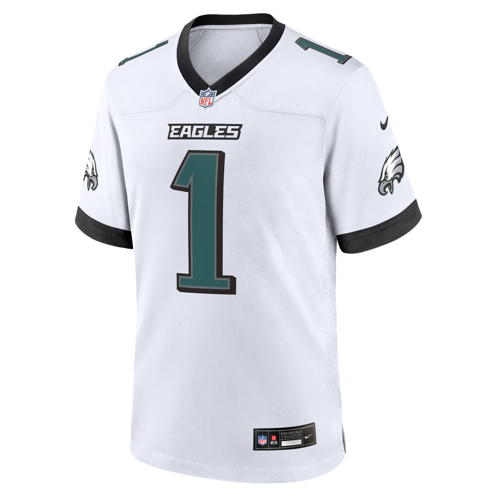 Jalen Hurts Philadelphia Eagles Game Jersey - Midnight Green