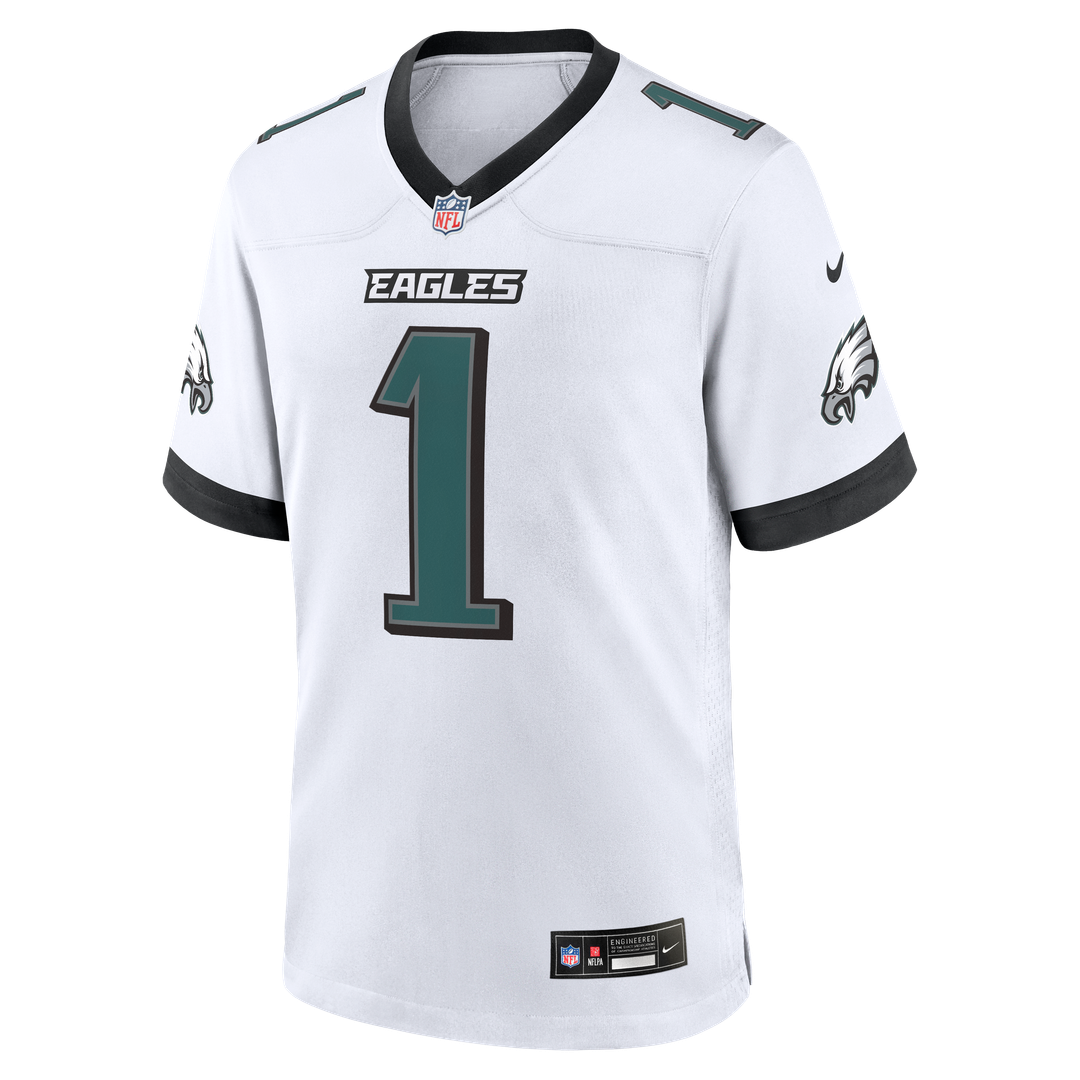 Jalen Hurts Philadelphia Eagles Game Jersey - Midnight Green