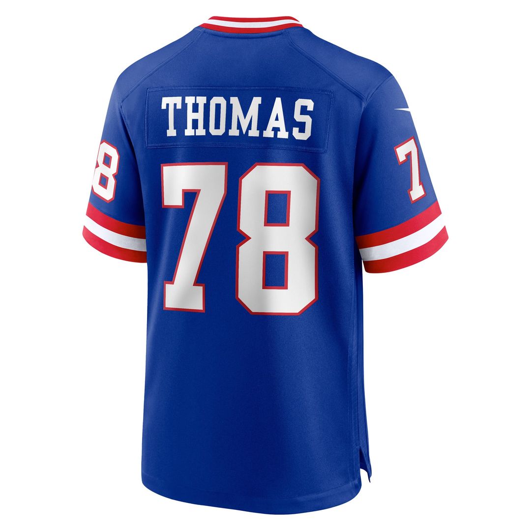 Andrew Thomas New York Giants Alternate Game Jersey - Royal Blue