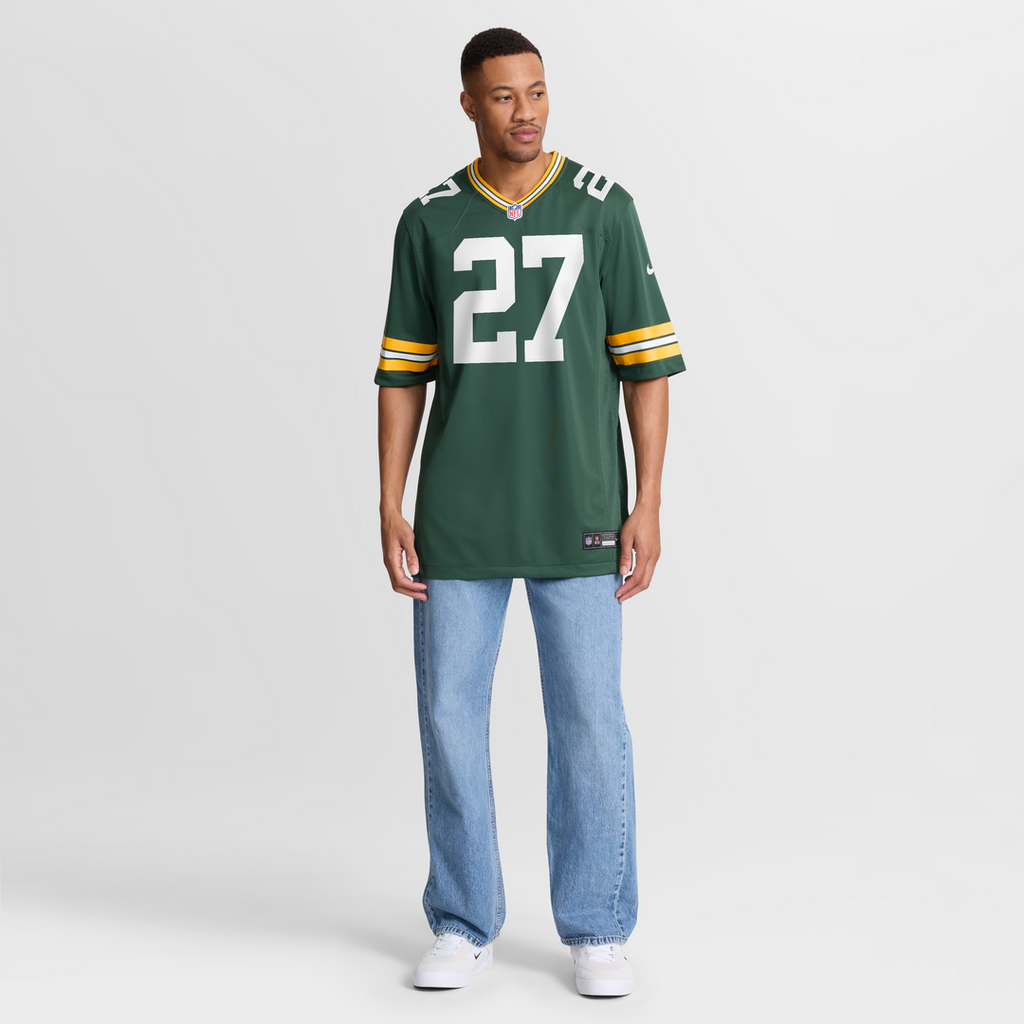 Kitan Oladapo Green Bay Packers Game Jersey - Green
