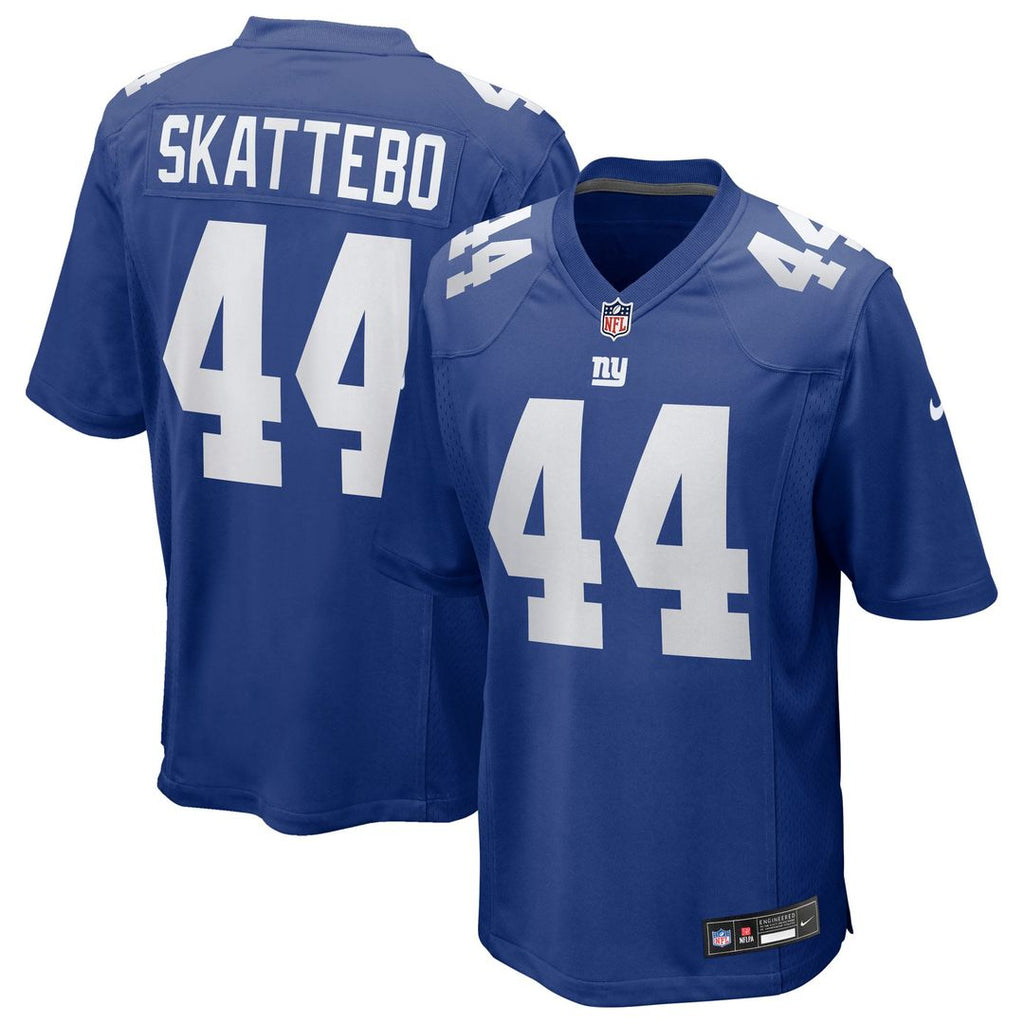 Cam Skattebo New York Giants Game Jersey - Royal Blue
