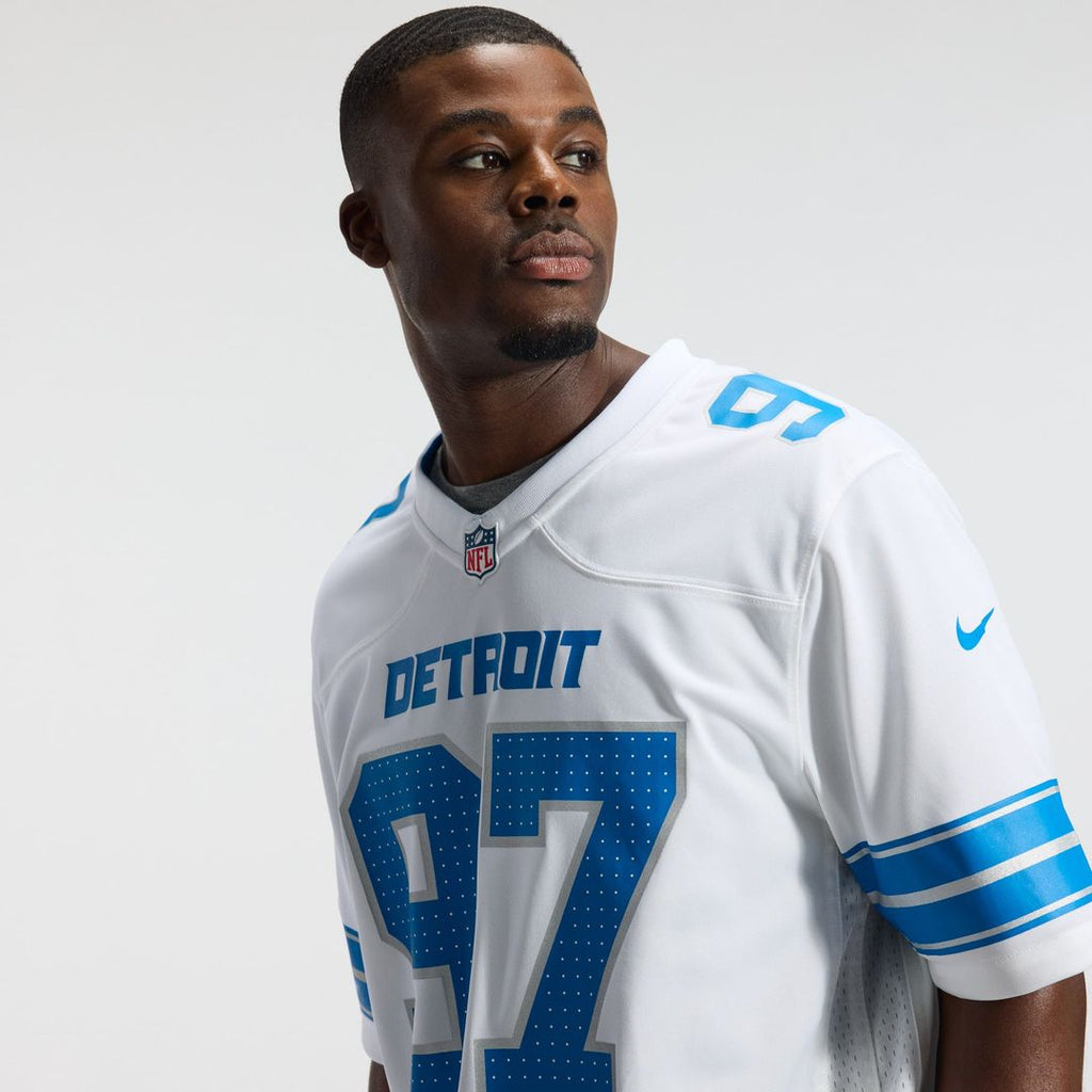 Aidan Hutchinson Detroit Lions Game Jersey - White