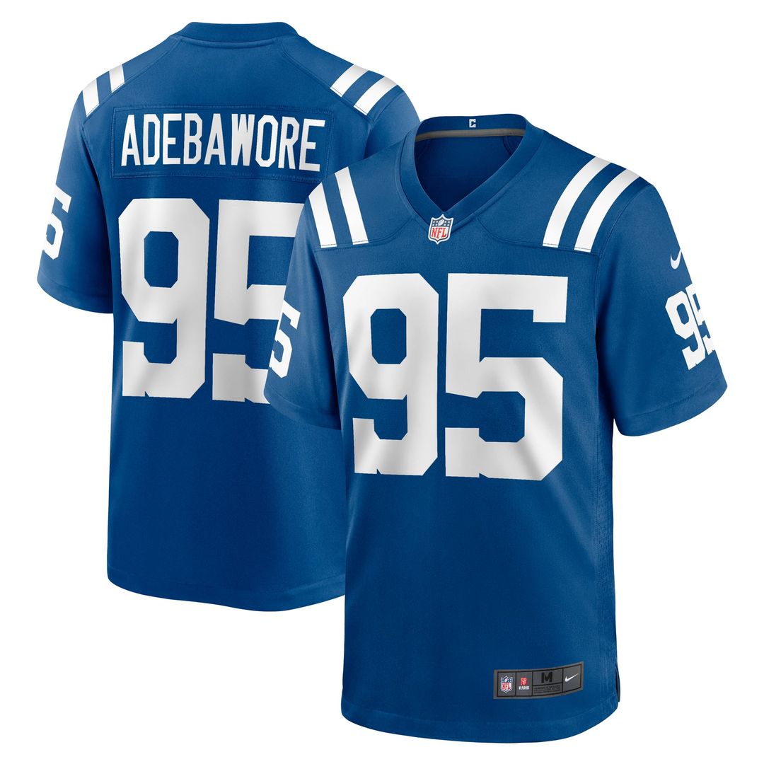 Adetomiwa Adebawore Indianapolis Colts Game Jersey - Royal Blue