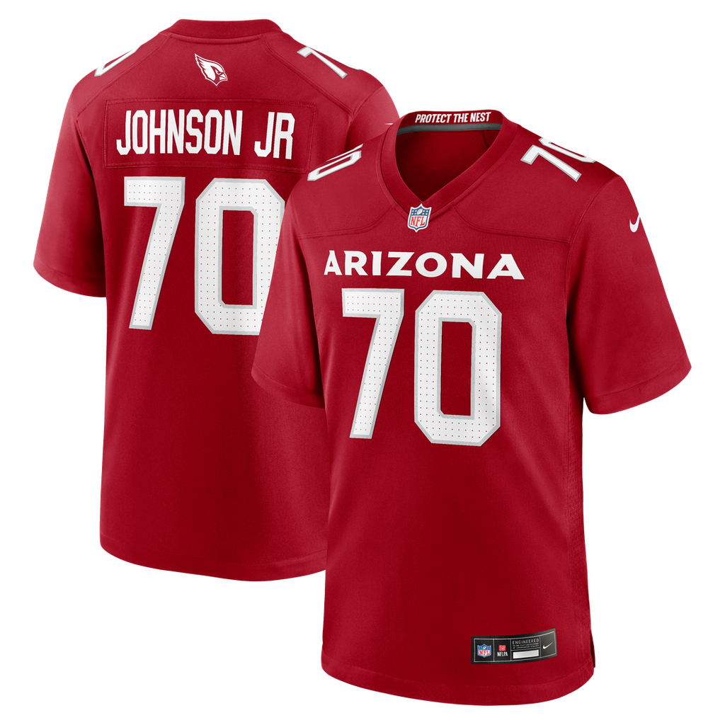Paris Johnson Jr. Arizona Cardinals Game Jersey - Cardinal