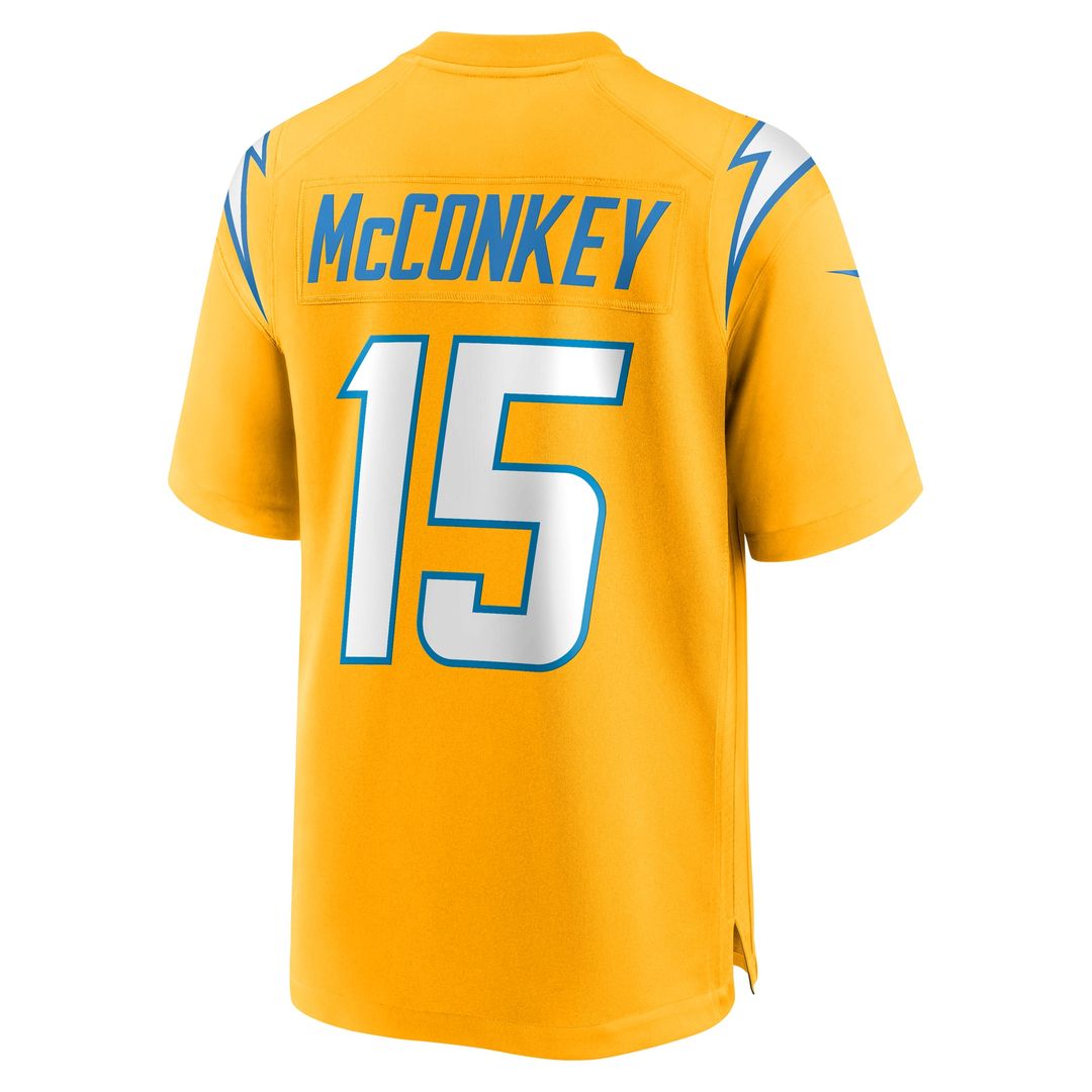 Ladd McConkey Los Angeles Chargers Game Jersey - Powder Blue