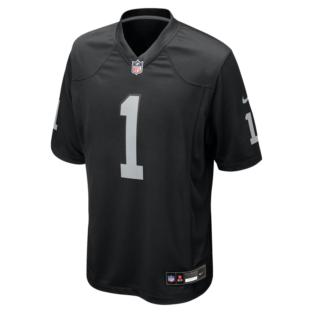 Number 1 Dad Las Vegas Raiders Game Jersey - Black