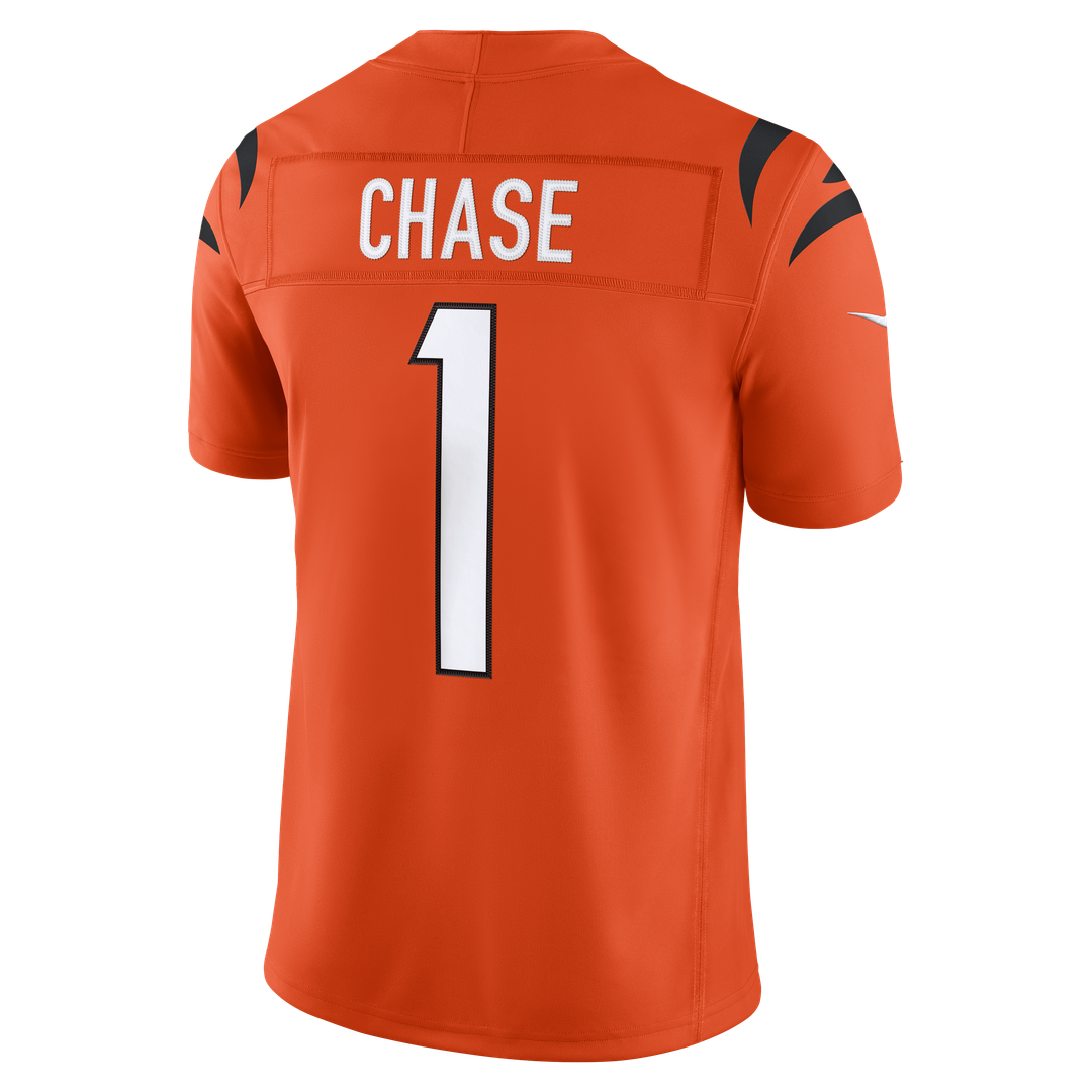 Ja'Marr Chase Cincinnati Bengals Vapor F.U.S.E. Stitched Limited Jersey - White
