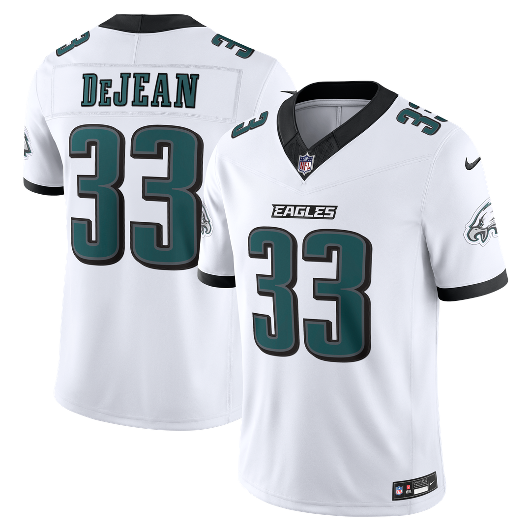 Cooper DeJean Philadelphia Eagles Vapor F.U.S.E. Stitched Limited Jersey - White