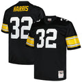 Franco Harris Pittsburgh Steelers Big & Tall 1976 Legacy Jersey - Black