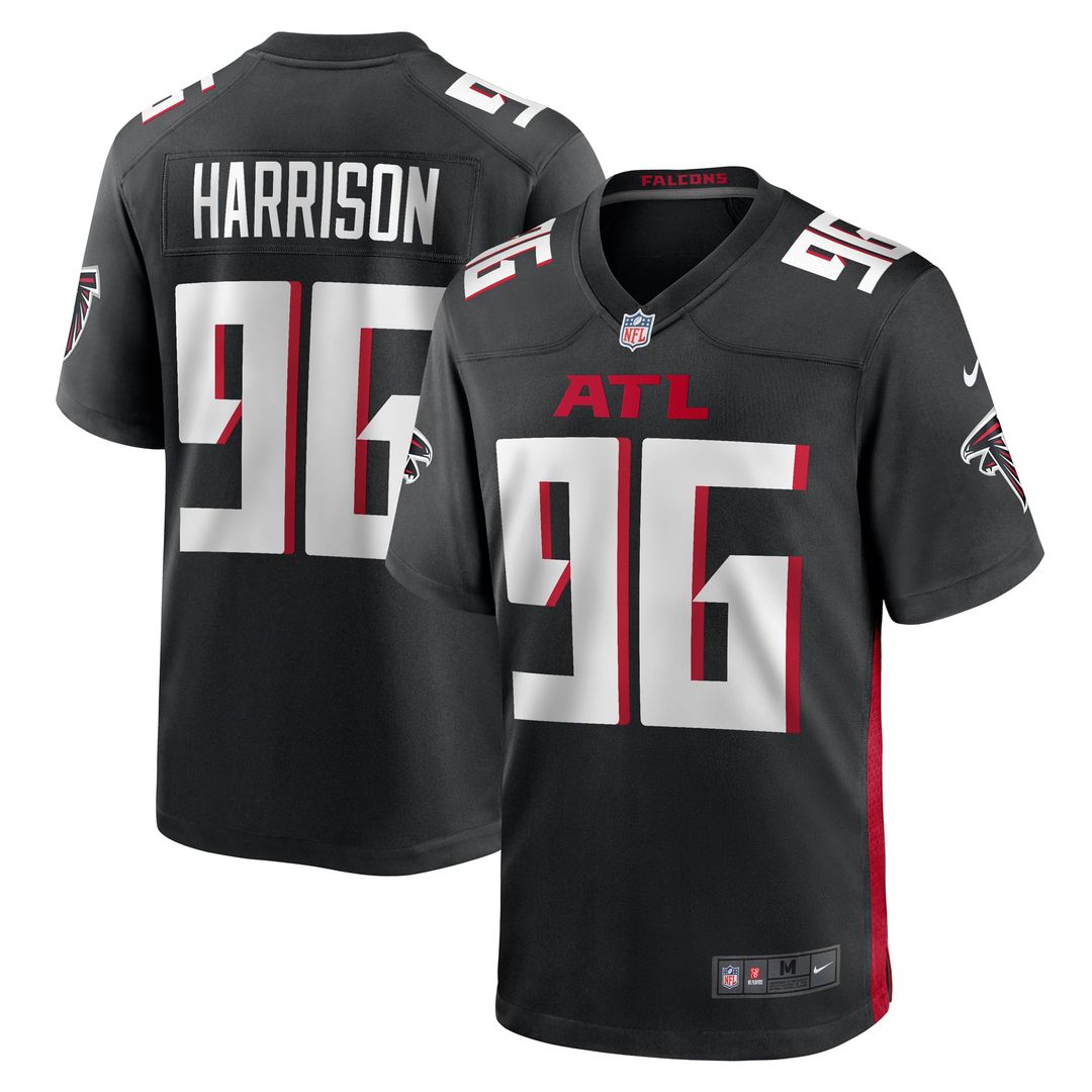 Zach Harrison Atlanta Falcons Game Jersey - Black