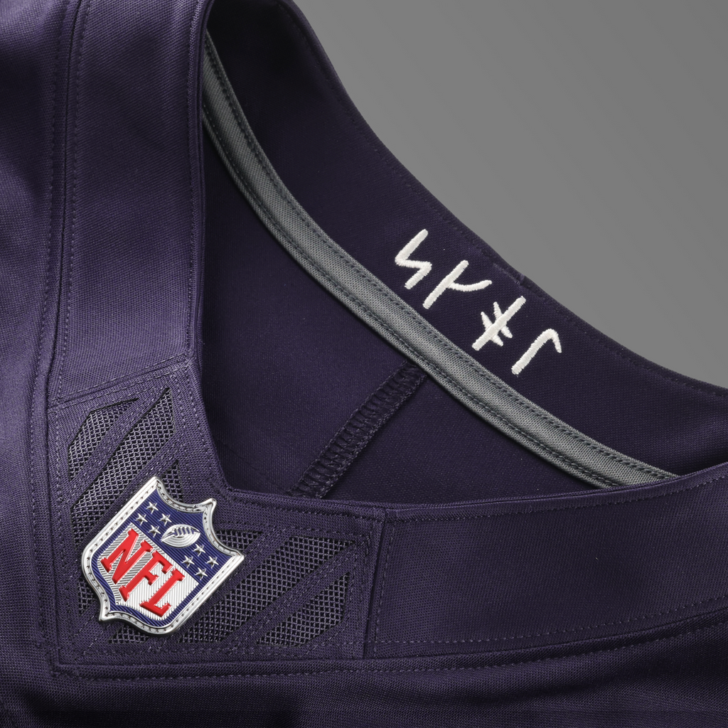 Justin Jefferson Minnesota Vikings 2026 Rivalries Collection Stitched Limited Jersey - Purple