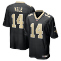 Devaughn Vele New Orleans Saints Game Jersey - Black