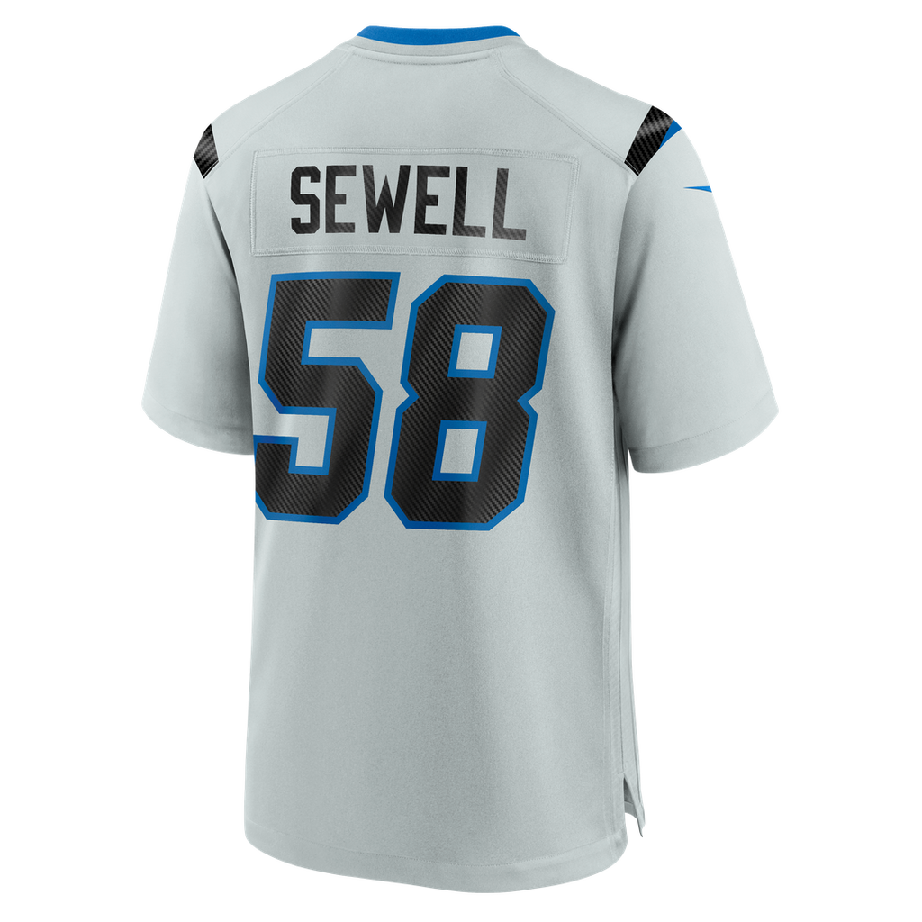 Penei Sewell Detroit Lions 2026 Rivalries Collection Game Jersey - Silver