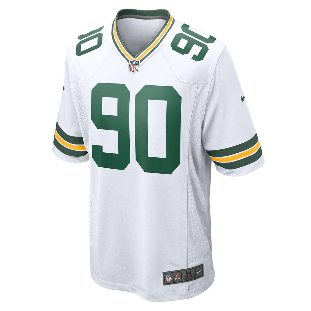 Lukas Van Ness Green Bay Packers Game Jersey - White