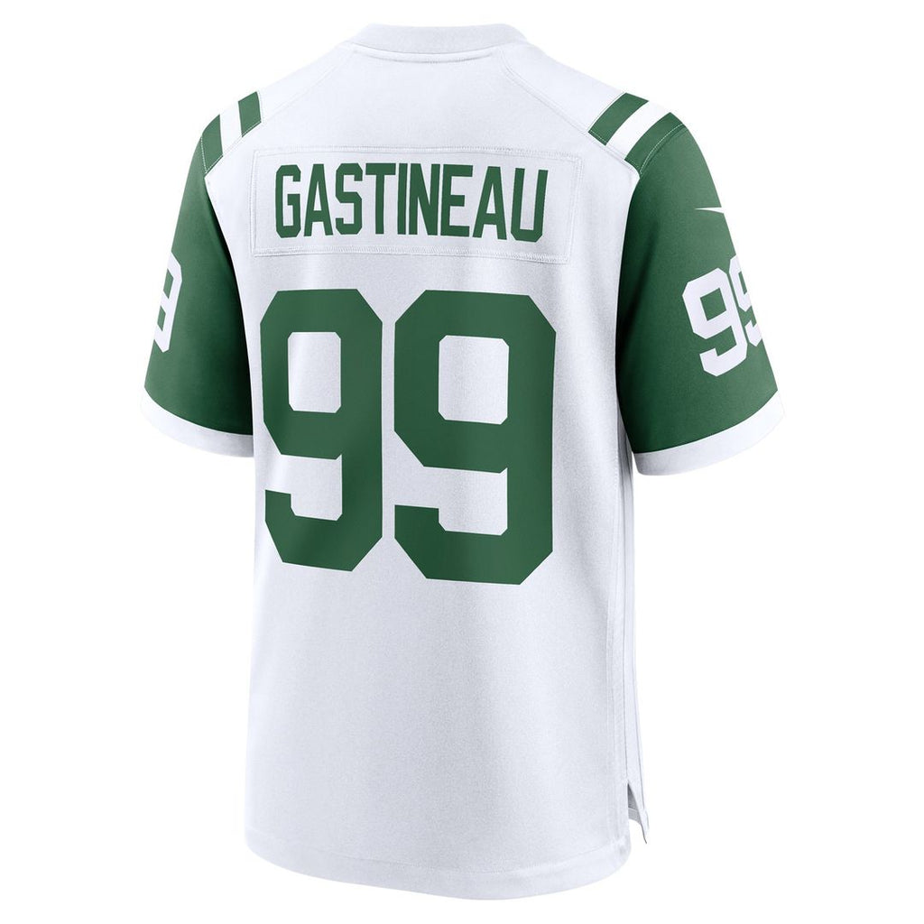Mark Gastineau New York Jets Alternate Game Jersey - White