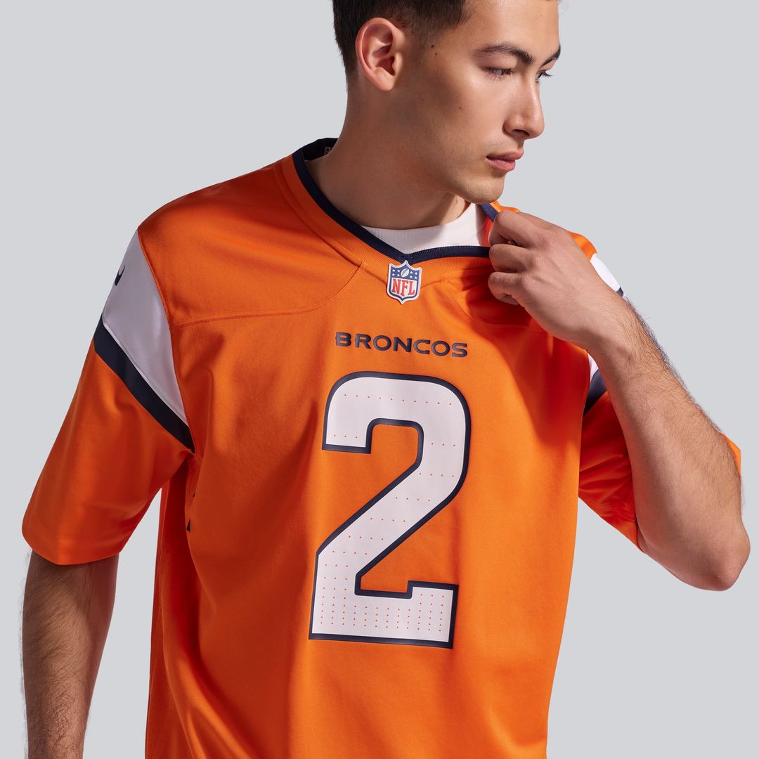 Patrick Surtain II Denver Broncos Game Jersey - Orange