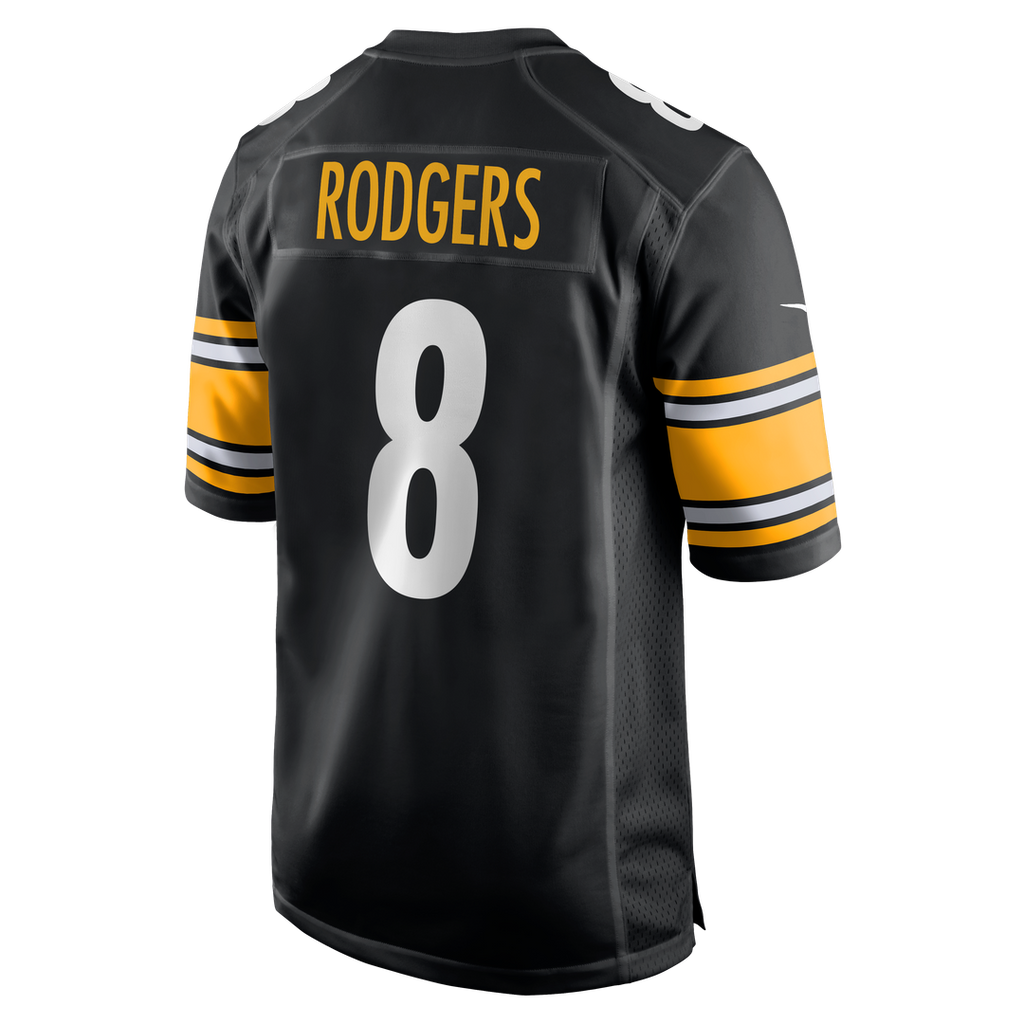 Aaron Rodgers Pittsburgh Steelers Alternate 1933 Throwback Game Jersey - Gold
