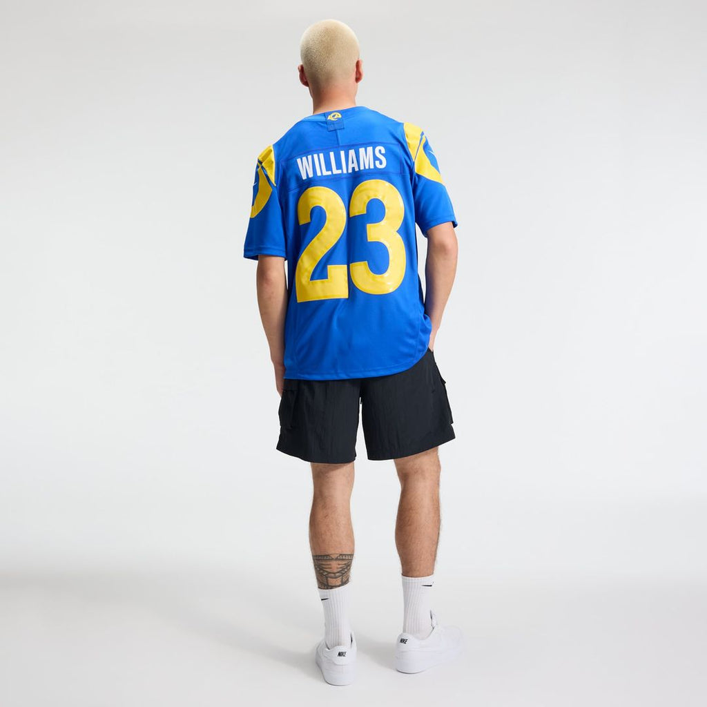 Kyren Williams Los Angeles Rams Vapor F.U.S.E. Stitched Limited Jersey - Royal Blue