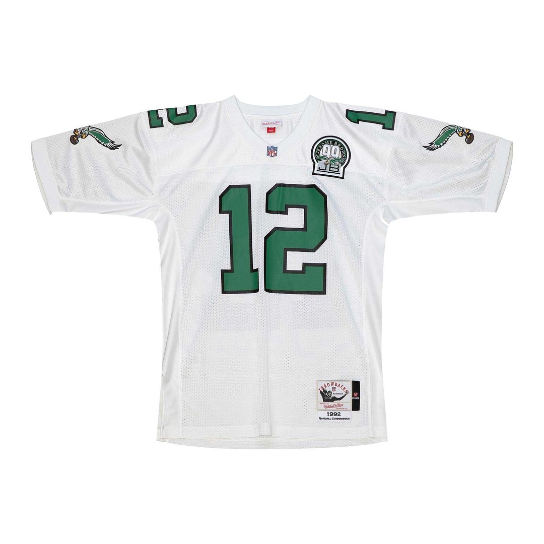 Randall Cunningham Philadelphia Eagles 1992 Authentic Throwback Jersey - White