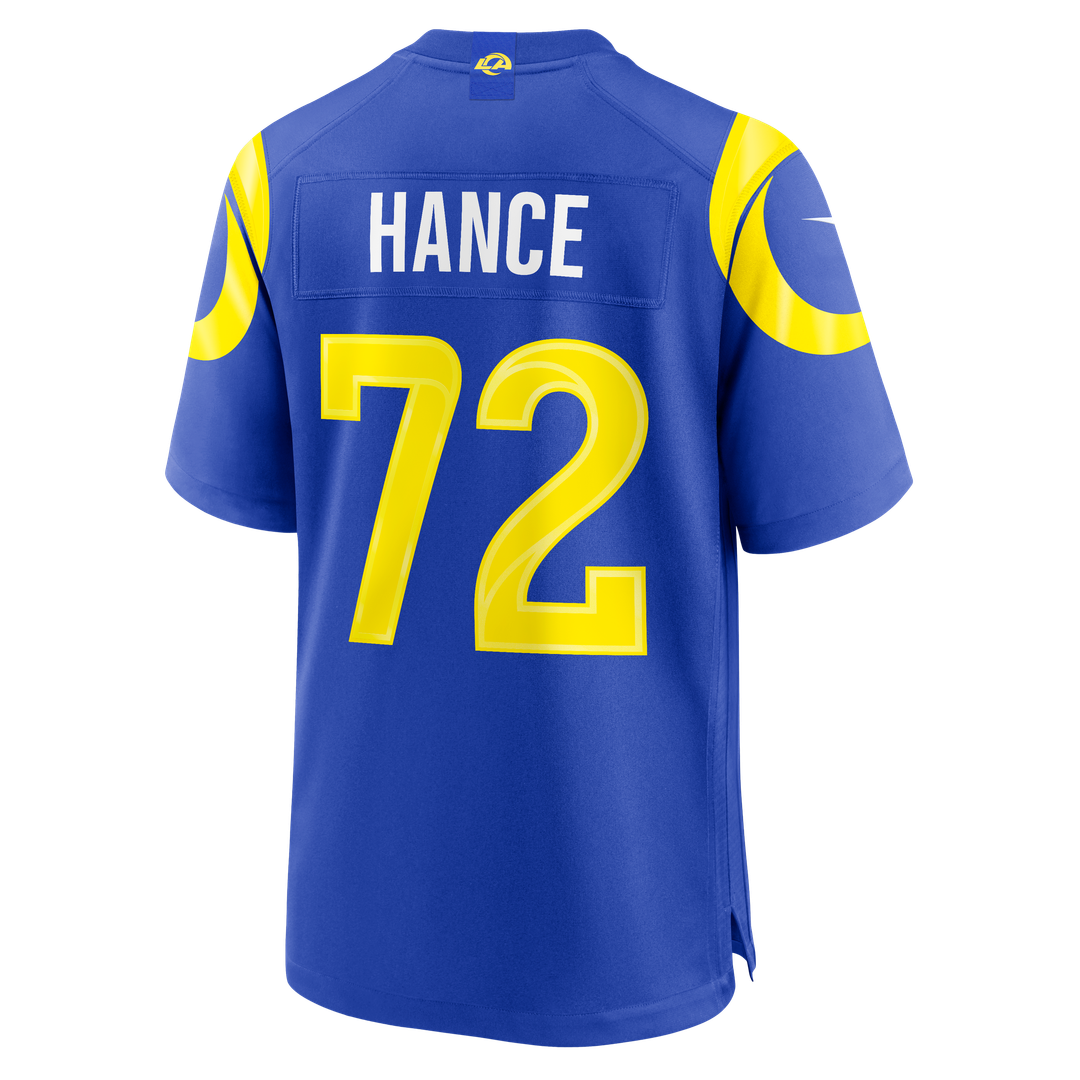 Blake Hance Los Angeles Rams Game Jersey - Royal Blue