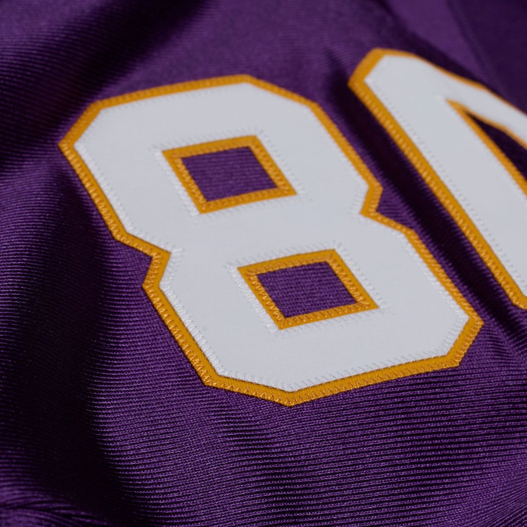 Cris Carter Minnesota Vikings 2001 Authentic Throwback Jersey - Purple