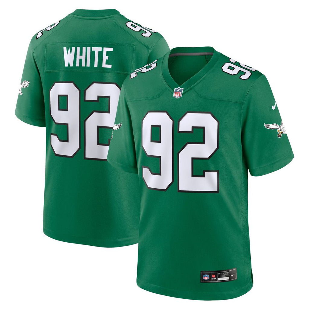 Reggie White Philadelphia Eagles Alternate Game Jersey - Kelly Green