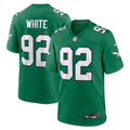 Reggie White Philadelphia Eagles Alternate Game Jersey - Kelly Green