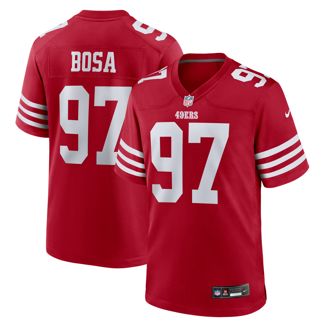 Nick Bosa San Francisco 49ers Game Jersey - Scarlet