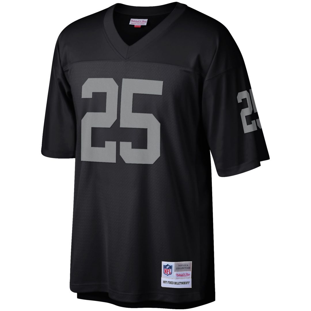 Fred Biletnikoff Las Vegas Raiders Legacy Replica Jersey - Black