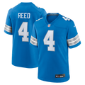 D.J. Reed Detroit Lions Game Jersey - Blue