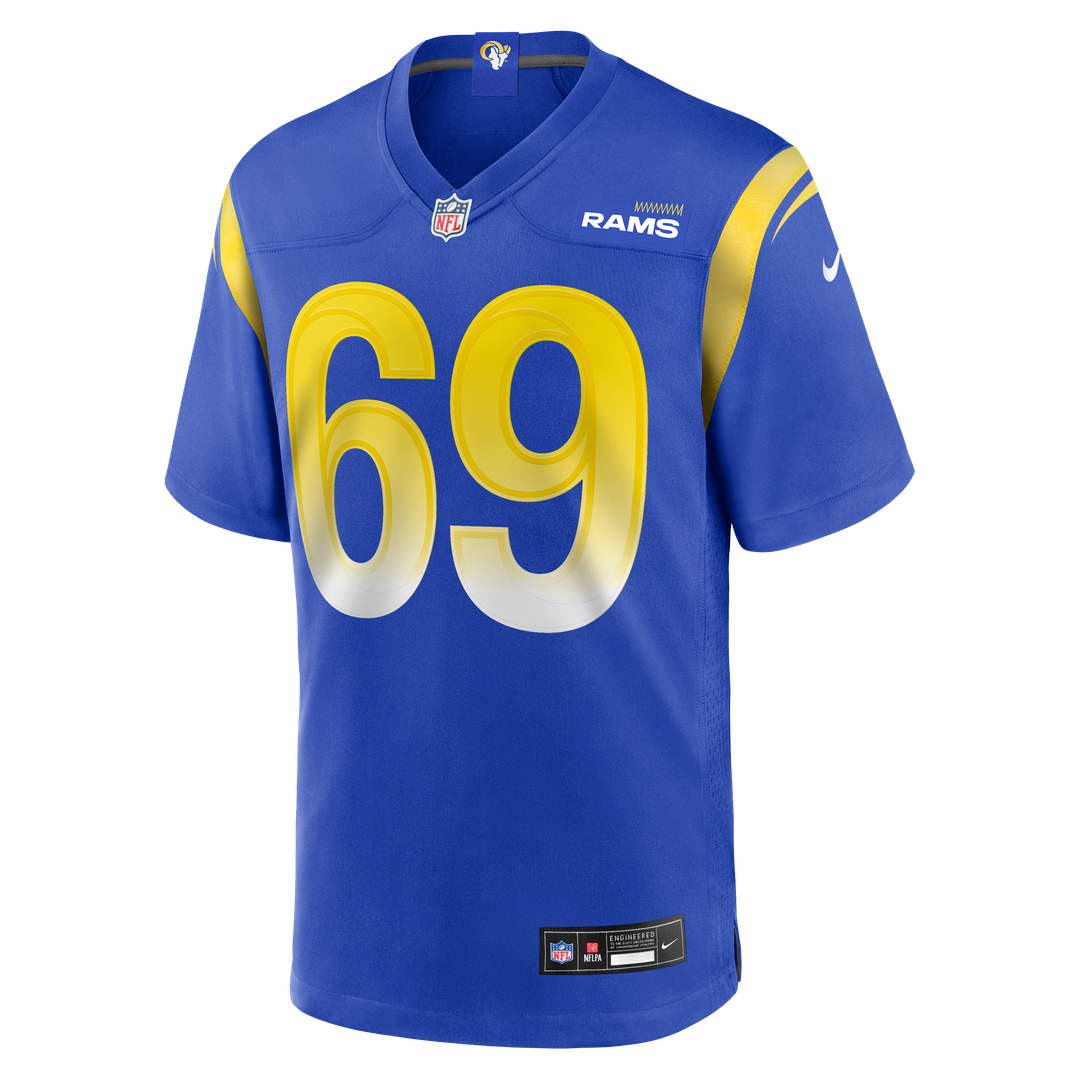 Kevin Dotson Los Angeles Rams Game Jersey - Royal Blue
