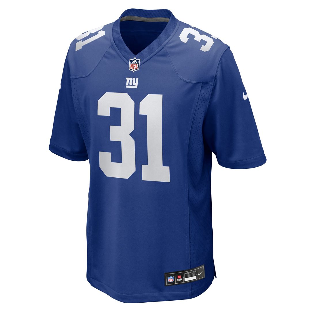 Nic Jones New York Giants Game Jersey - Royal Blue
