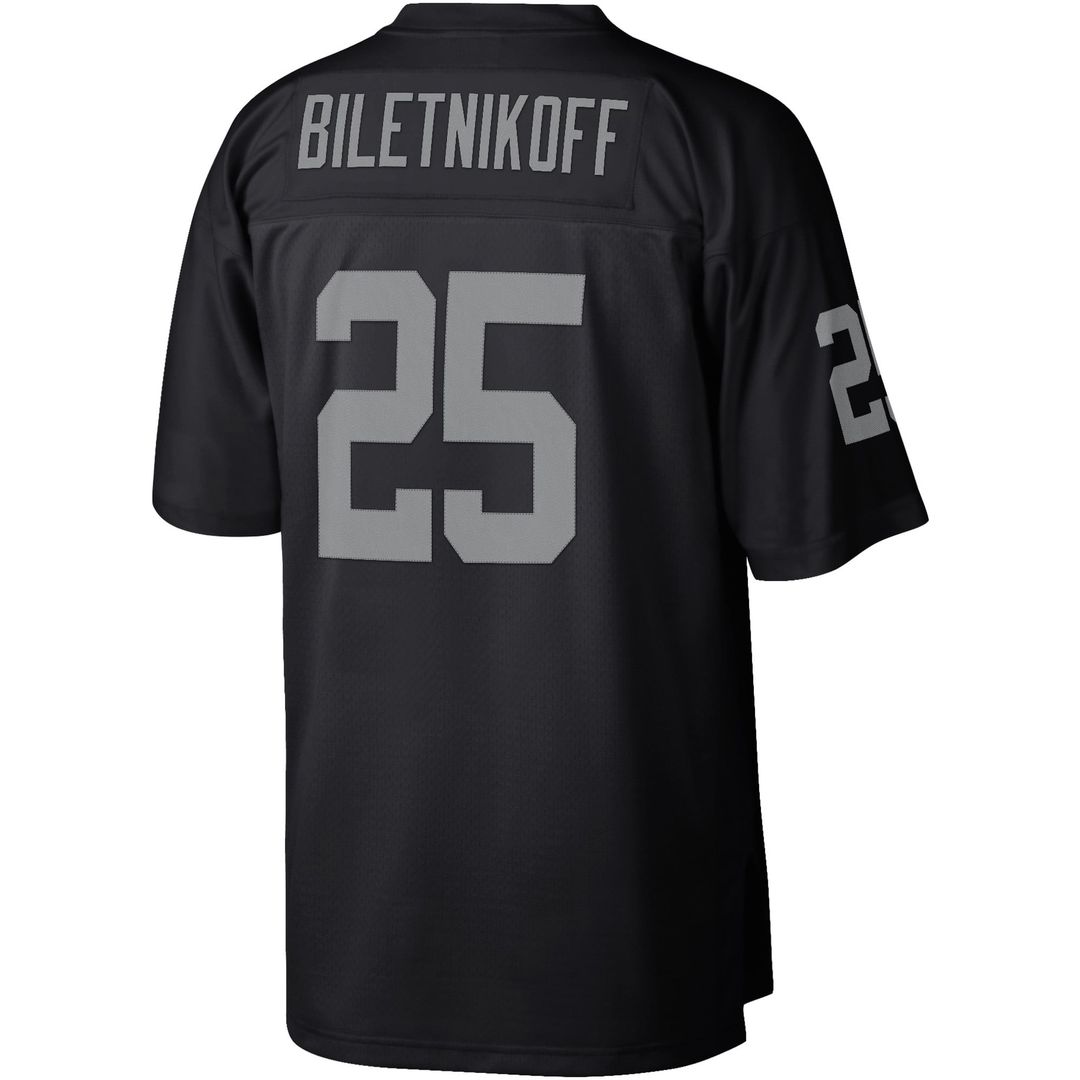 Fred Biletnikoff Las Vegas Raiders Legacy Replica Jersey - Black