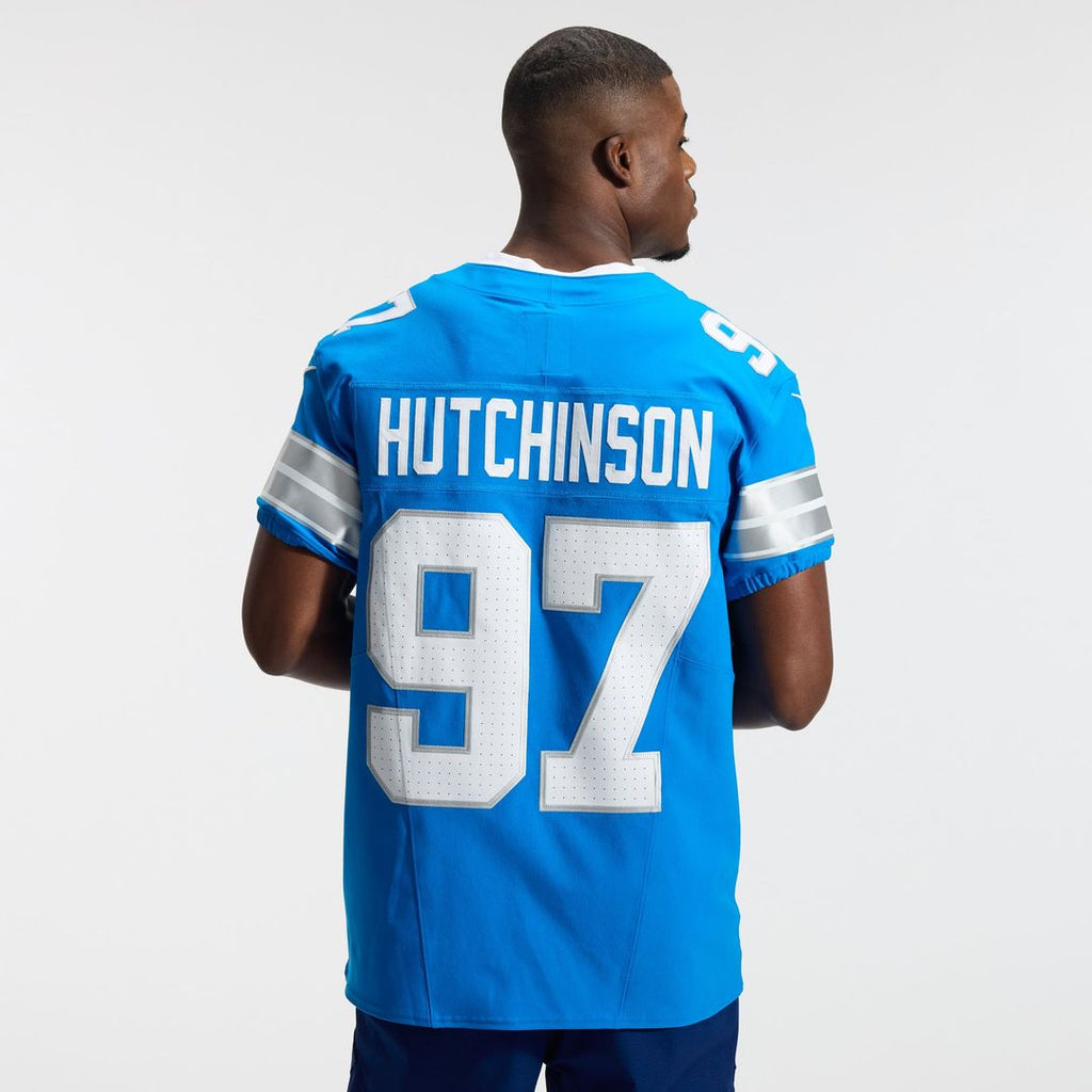Aidan Hutchinson Detroit Lions Alternate Vapor F.U.S.E. Elite Jersey - Blue