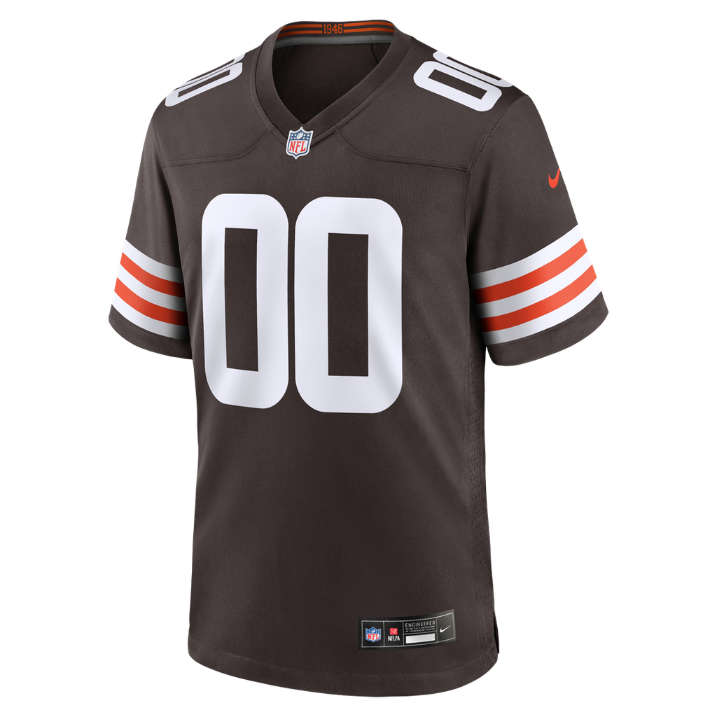 Justin Jefferson Cleveland Browns Game Jersey - Brown