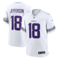 Justin Jefferson Minnesota Vikings Alternate Game Jersey - White