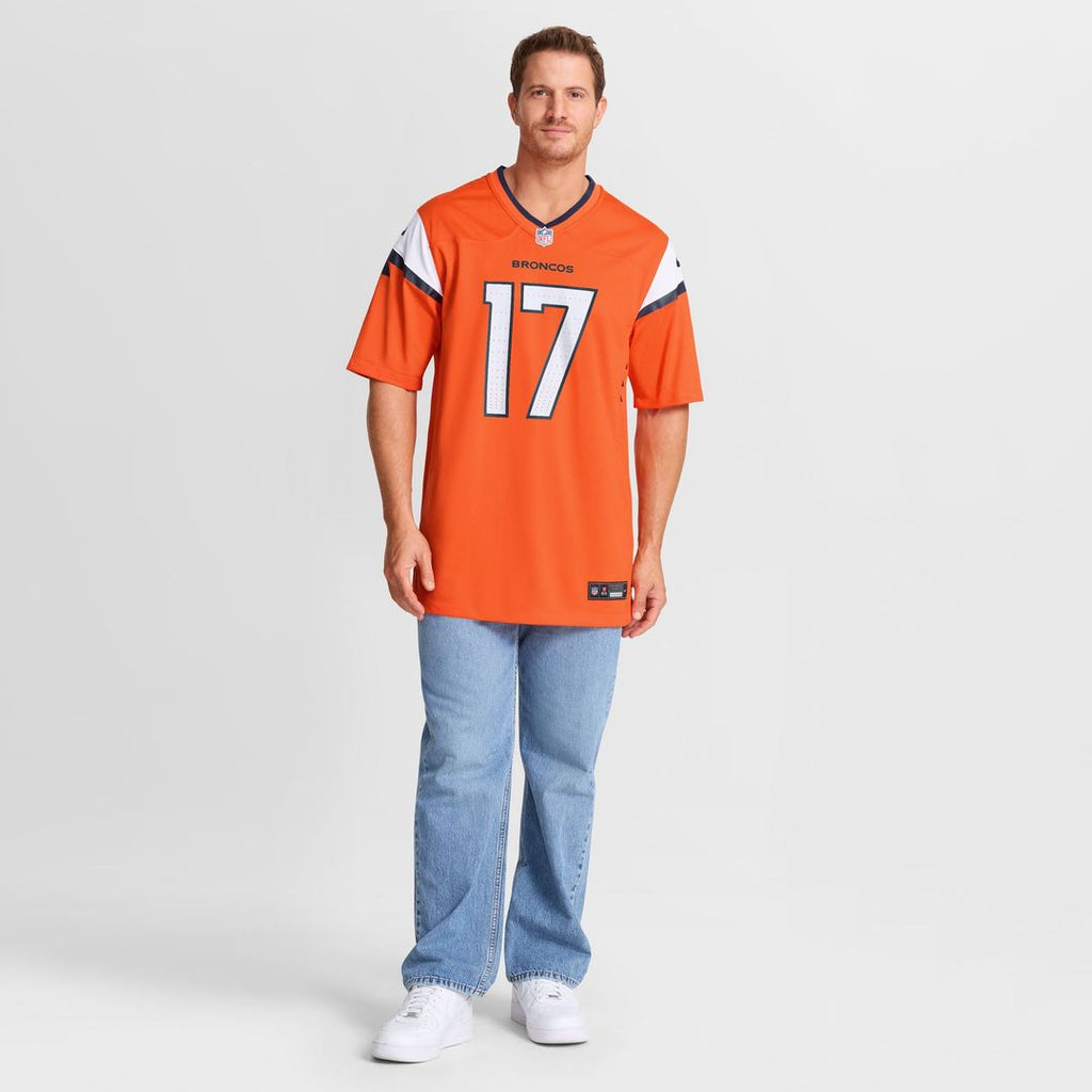 Lil'Jordan Humphrey Denver Broncos Game Jersey - Orange