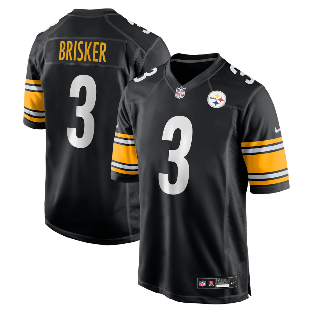 Jaquan Brisker Pittsburgh Steelers Game Jersey - Black