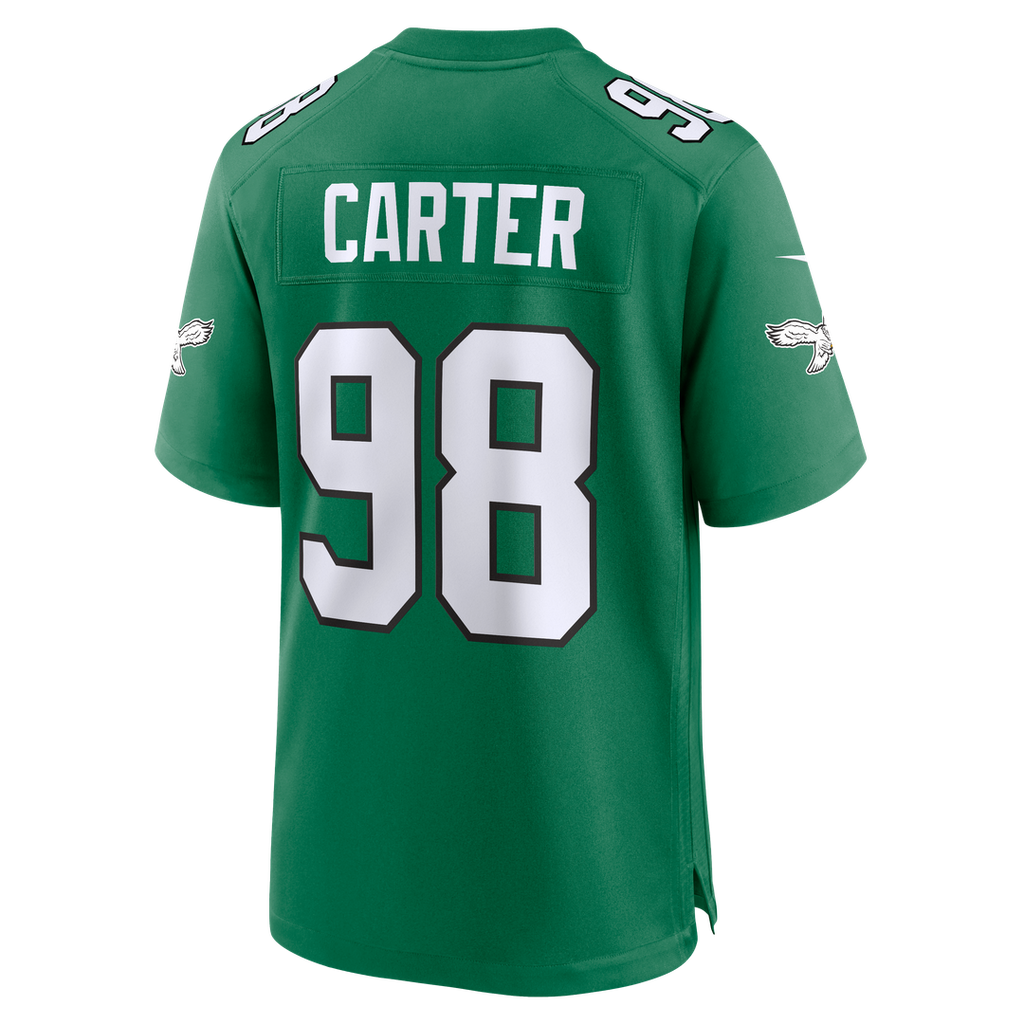 Jalen Carter Philadelphia Eagles Game Jersey - White