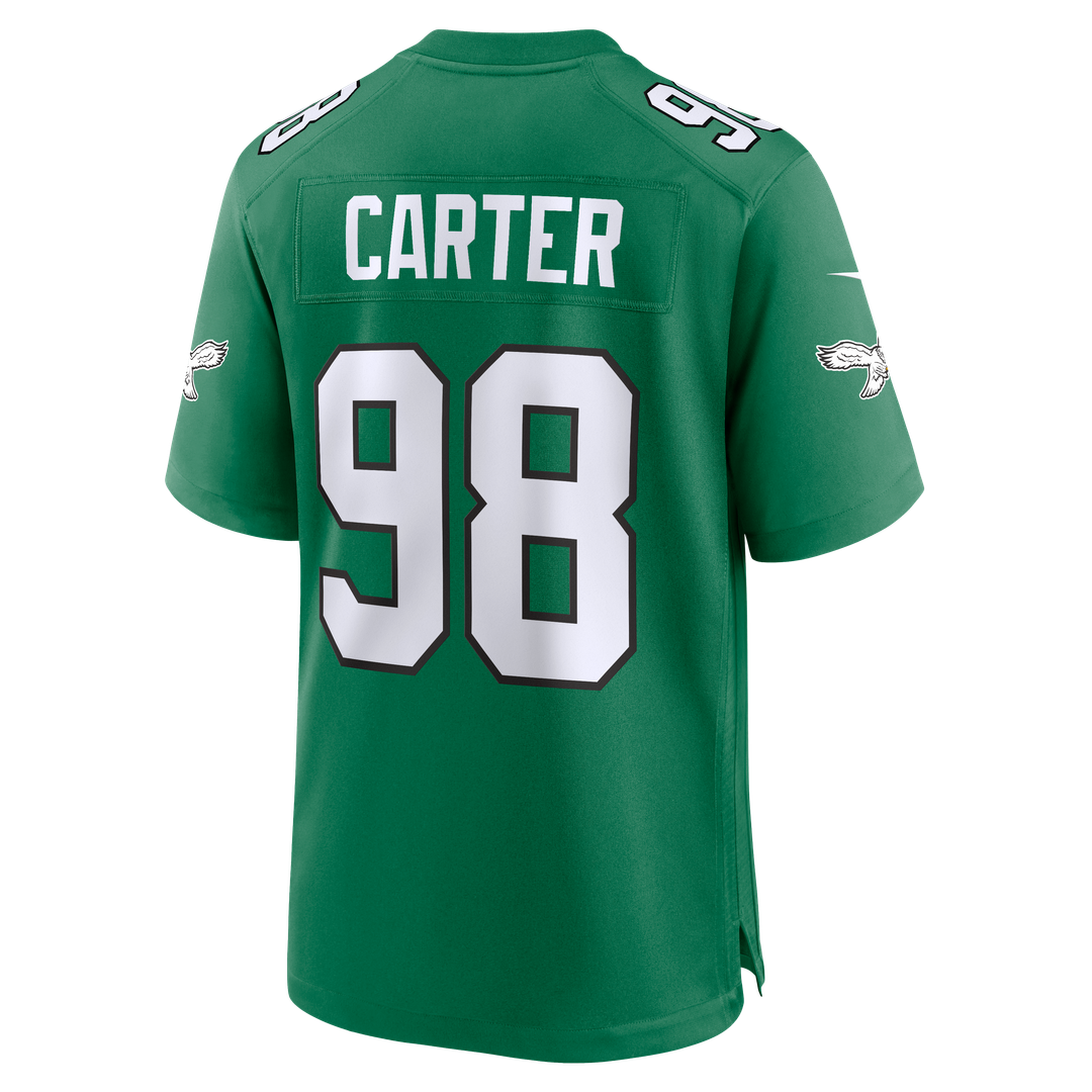 Jalen Carter Philadelphia Eagles Game Jersey - White
