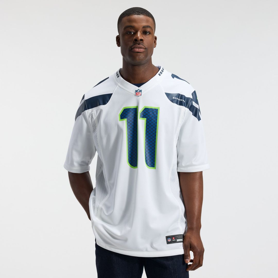 Jaxon Smith-Njigba Seattle Seahawks Game Jersey - White