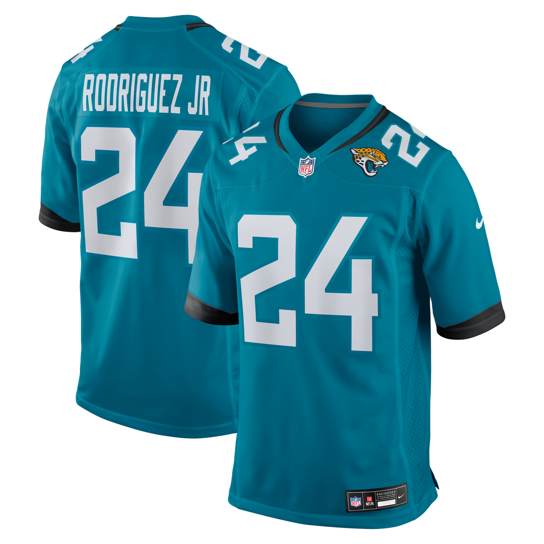 Chris Rodriguez Jr. Jacksonville Jaguars Game Jersey - Teal