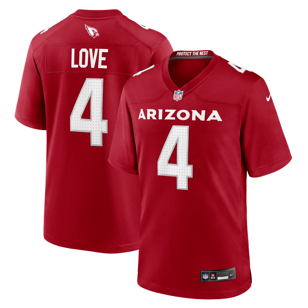 Jeremiyah Love Arizona Cardinals Game Jersey - Cardinal